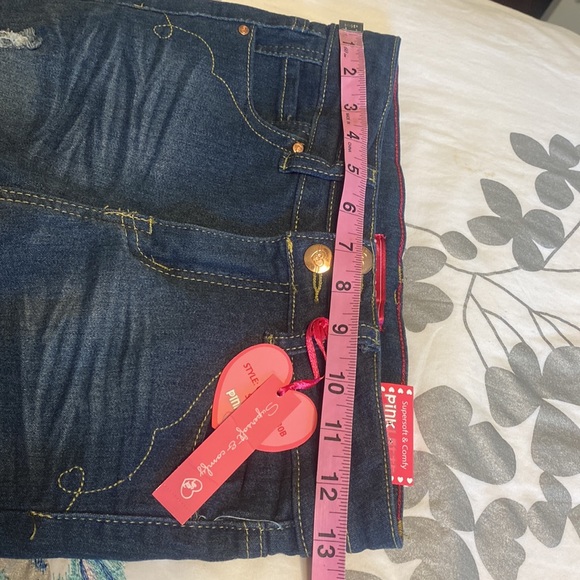 Pink latte, super soft and comfy denim jeans. 12 - Picture 11 of 13